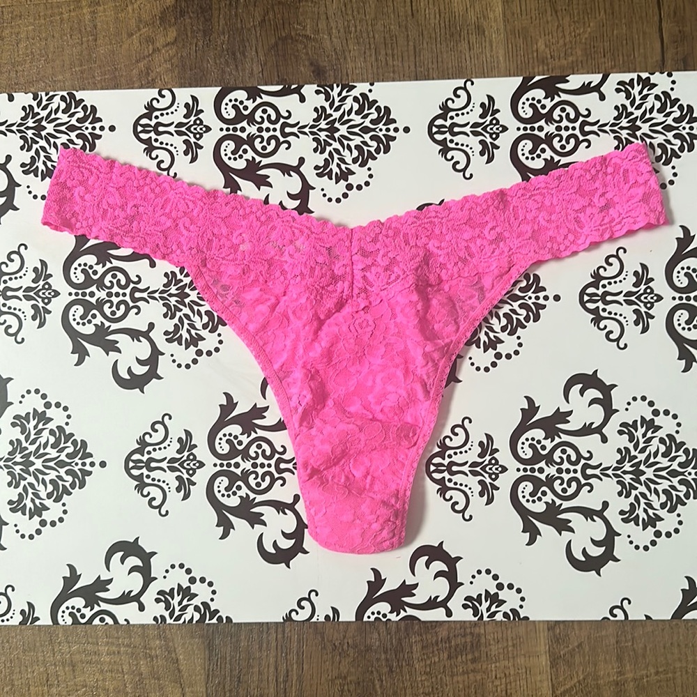 Hanky Panky Plus size Pink Lace